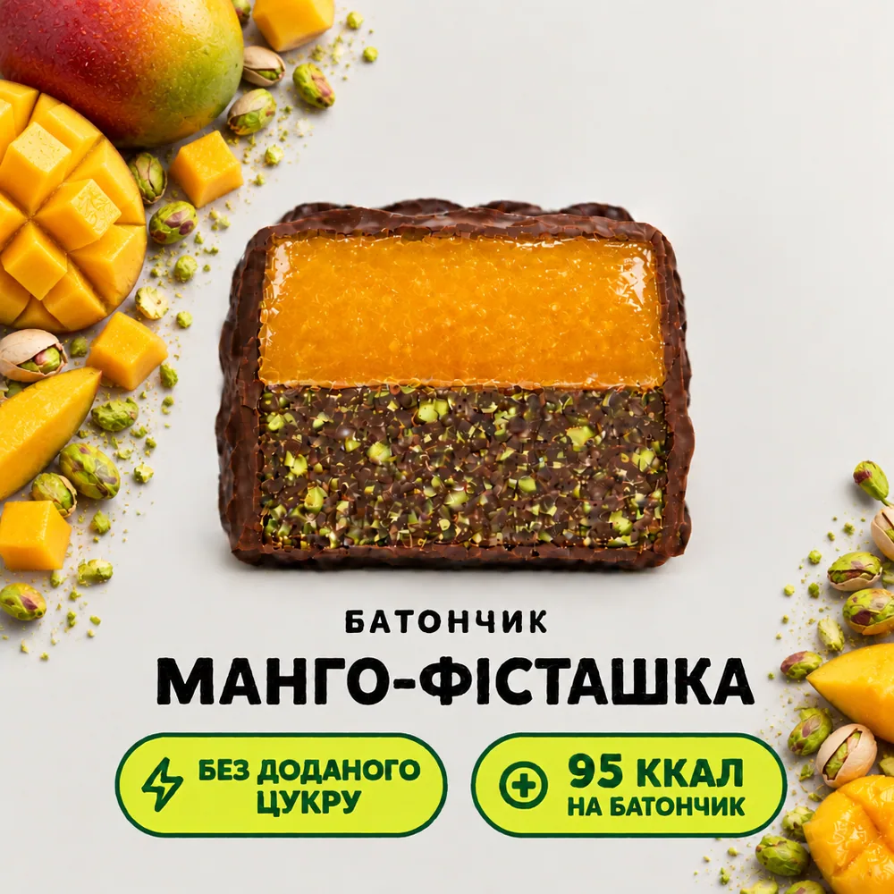 Батончики Манго-маракуйя – Pistachio Collection 10 шт