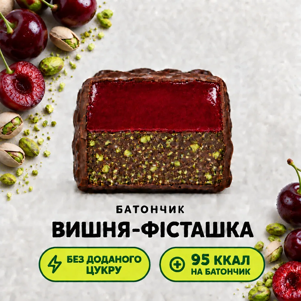 Батончики Вишня – Pistachio Collection 10 шт