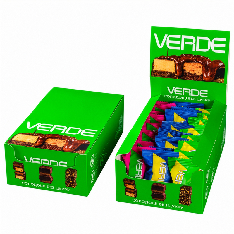 Шоубокс конфет – Бестселлеры VERDE!